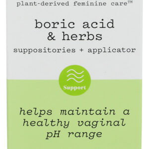 The Honey Pot Company, Boric Acid and Herbal Suppositories