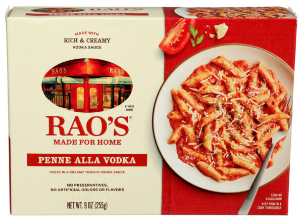 Raos Entree Penne Alla Vodka 9oz
