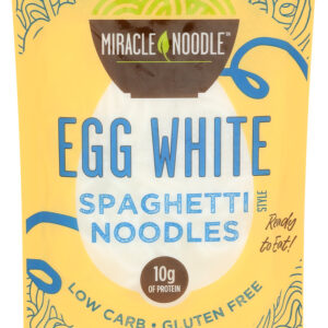 Miracle Noodle Noodle Egg White Spaghetti, 3.5 OZ