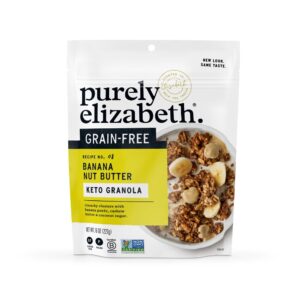 Purely Elizabeth Granola Grain Free Banana Nut Butter, 8 OZ