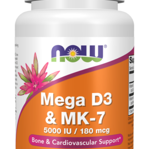 Now Mega D3 And Mk-7 30 Capsules