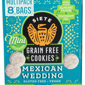 Siete Cookie Mexican Wedding Multipack 8Ct, 5.36 OZ