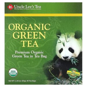 Uncle Lee's Organic Green Tea 40 Teabags