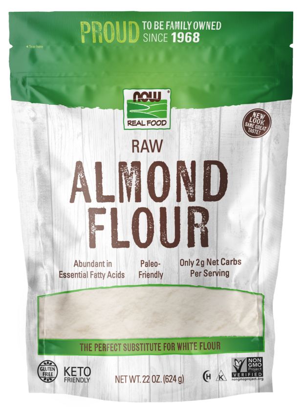 Now Raw Almond Flour 22 Oz.