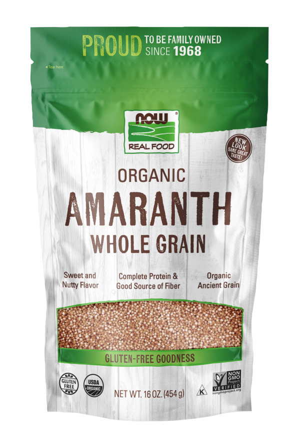 Now Amaranth Grain Organic 16 OZ
