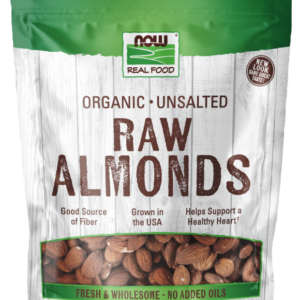 733739070418_1777753524 Now Foods Organic Raw Shelled Almonds 12 oz.