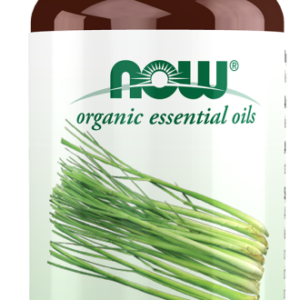 Now Organic Lemongrass Oil 1 Oz.