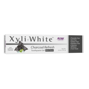 Now Xyliwhite Charcoal Refresh Toothpaste Gel Mint 6.4oz