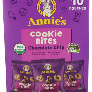 013562493944_1782858722 Annies Homegrown Cookie Choc Chip Bite Snk - 10.5OZ