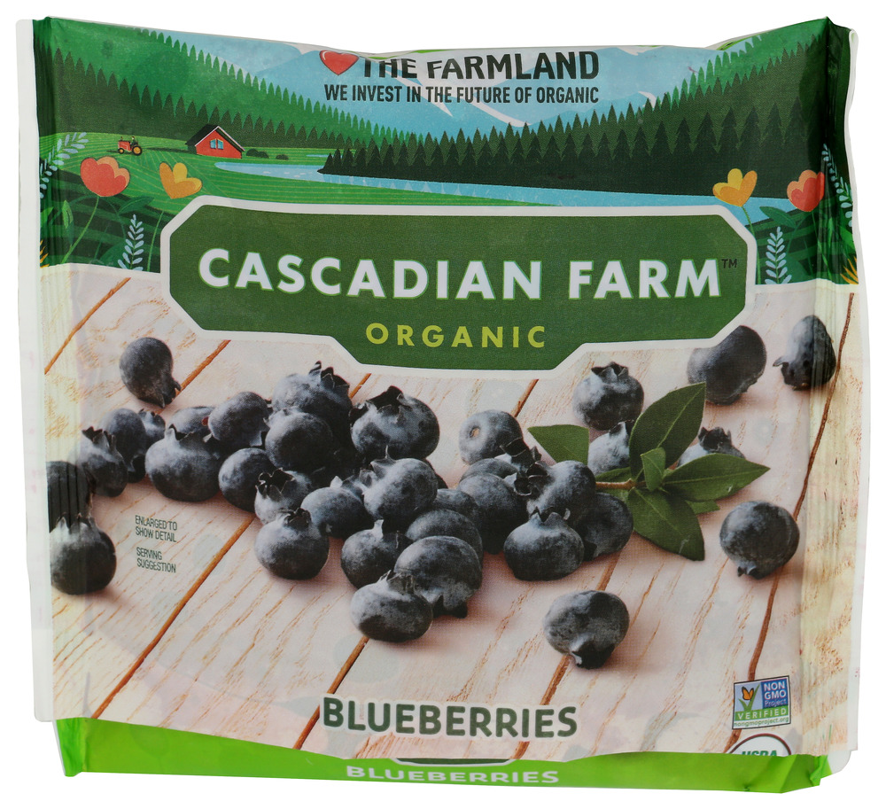 Cascadian Farm Organic Blueberries 8 Oz