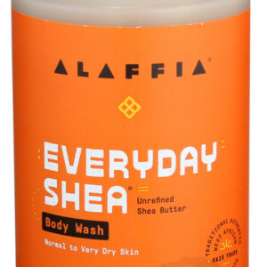 187132005056_1780512315 Alaffia Everyday Shea Body Wash Unscented 32 fl