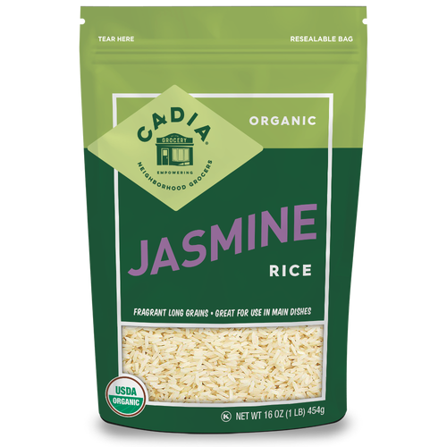 Cadia Jasmine White Rice Organic 16 OZ