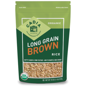 810057556166_1782328009 Cadia Long Grain Brown Rice Organic 16 OZ