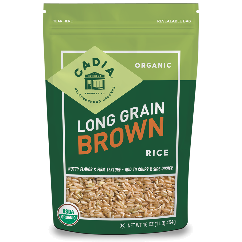 Cadia Long Grain Brown Rice Organic 16 OZ