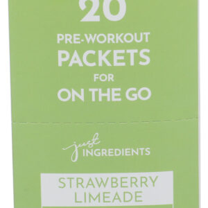 Just Ingredients Preworkout Strwbry 20Pkt - 11.28OZ