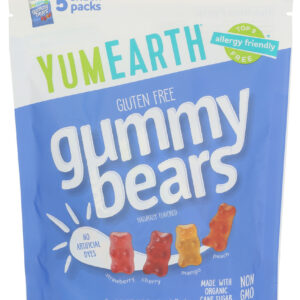 810165016248_1780506549 Yumearth Gummy Bear Snack pack - 3.5OZ