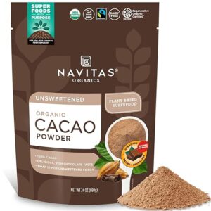 811961020910_1781288438 Navitas Organic Cacao Powder Chocolate 24 Oz.