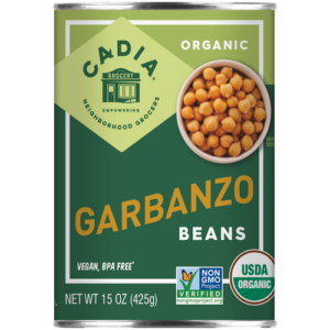 Cadia Organic Garbanzo Beans 15 Oz.