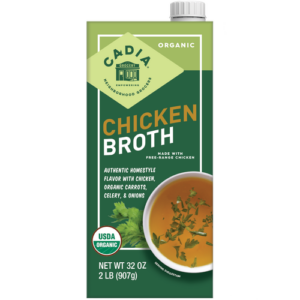 815369010450_1782407614 Cadia Organic Chicken Broth 32 Oz.