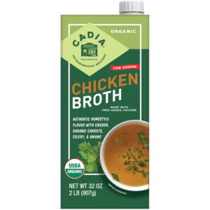 815369010467_1782412496 Cadia Organic Chicken Broth Low Sodium 32 Oz.