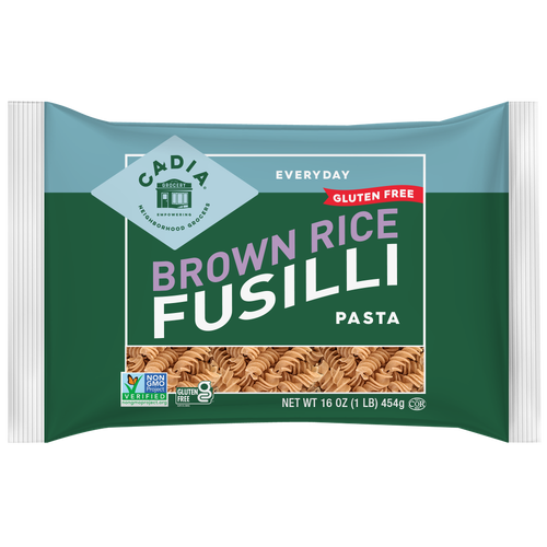 Cadia Everyday Pasta Fusilli Brown Rice Gluten Free 16oz