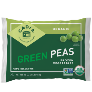 815369010931_1782330191 Cadia Organic Peas 16 Oz.