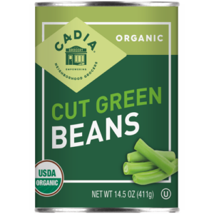 815369011419_1782412513 Cadia Organic Cut Green Beans 14.50 Oz.