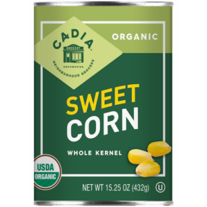 Cadia Organic Sweet Corn 15 Oz.