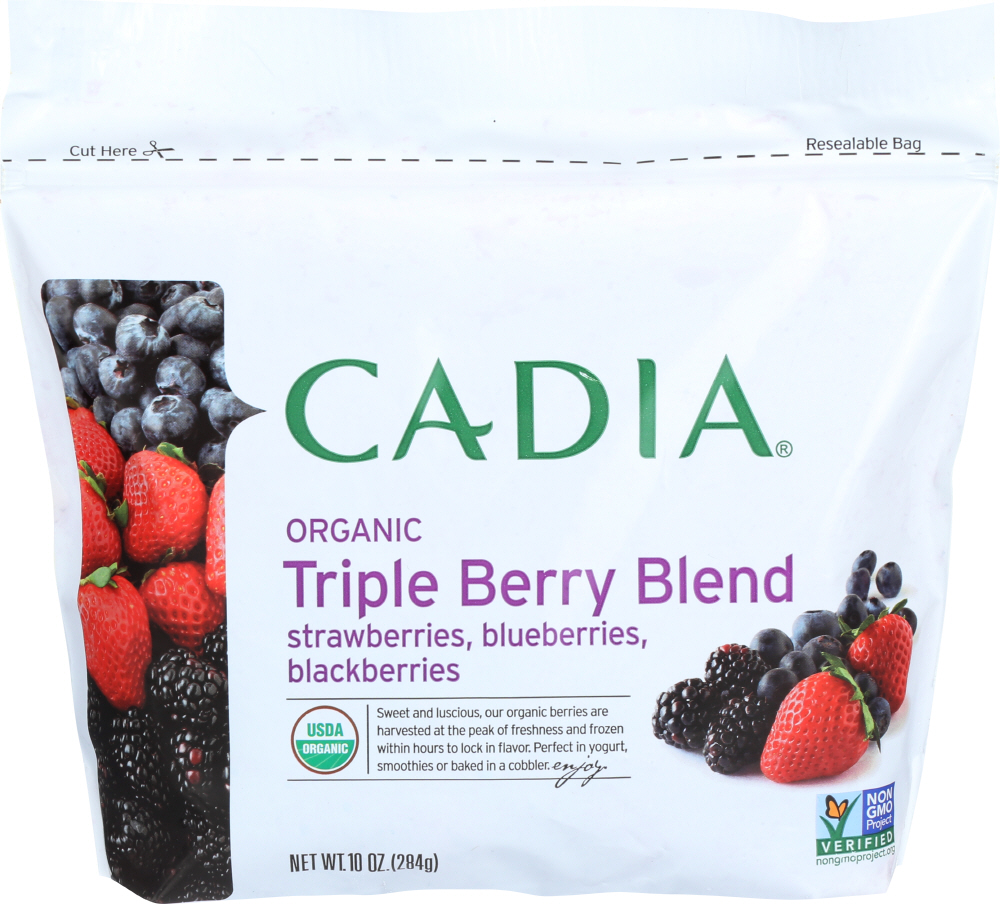 Cadia Organic Triple Berries 10 Oz.