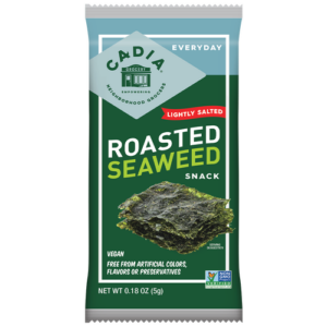 815369012218_1782412785 Cadia Lightly Salted Roasted Seaweed Snack 0.35 Oz.