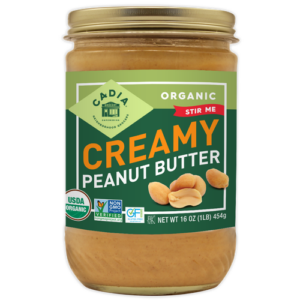 815369012416_1782492920 Cadia Organic Creamy Peanut Butter 16 Oz.