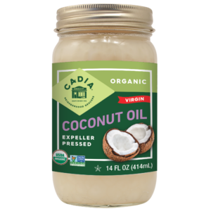 Cadia Organic Coconut Oil Virgin 14 Oz.
