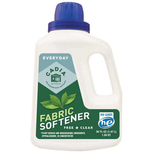 Cadia Everyday Fabric Softener Free & Clear 50 Oz.