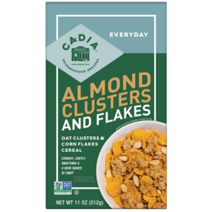 815369012669_1782492972 Cadia Almonds Cluster And Flakes 11 Oz.