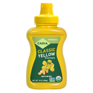 815369013567_1782492945 Cadia Organic Classic Yellow Mustard 14 oz.
