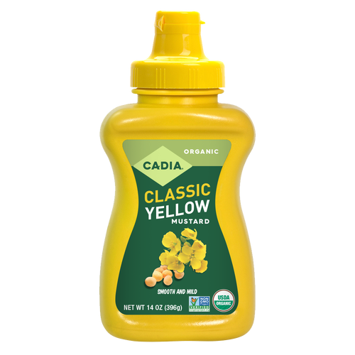 Cadia Organic Classic Yellow Mustard 14 oz.