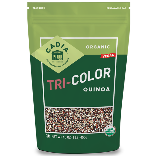Cadia Organic Tri-Color Quinoa 16 Oz.