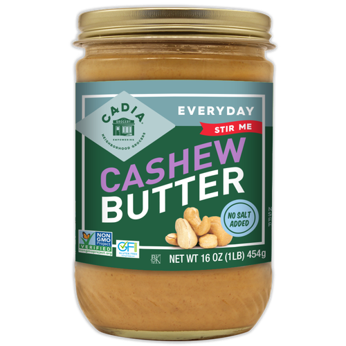 Cadia Creamy Cashew Butter 16 Oz.
