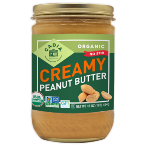 Cadia Organic Creamy Peanut Butter 16 oz.
