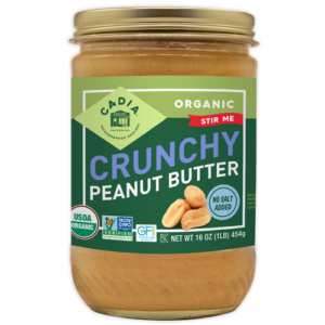 815369013963_1782492710 Cadia Organic Crunchy Peanut Butter 16 Oz.