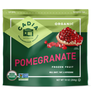 815369014533_1782330170 Cadia Organic Frozen Pomegranate 10 Oz