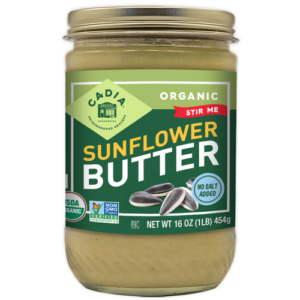 815369015011_1782428103 Cadia Organic Sunflower Butter 16 oz.