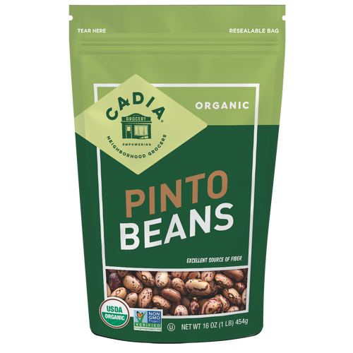 Cadia Organic Pinto Bean Dry 16 Oz.