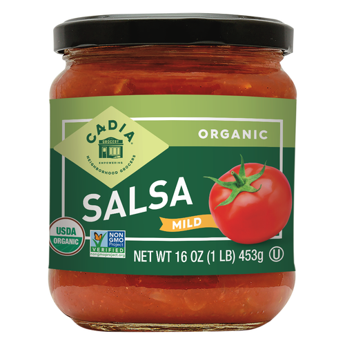 Cadia Salsa Mild Organic 16 Oz