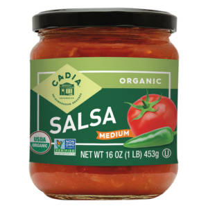 815369016230_1782407875 Cadia Organic Salsa Medium Heat 16 Oz.