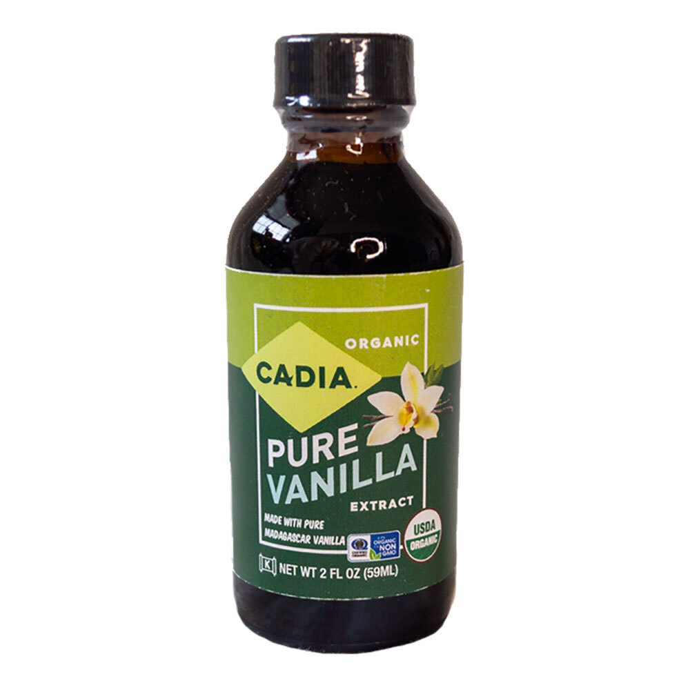 Cadia Organic Pure Vanilla Extract 2 Oz.