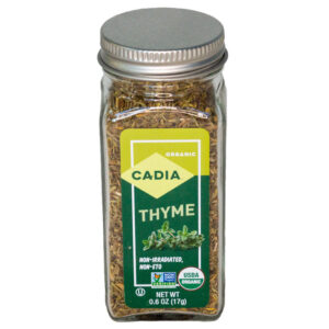 Cadia Organic Thyme Leaves 0.60 Oz.