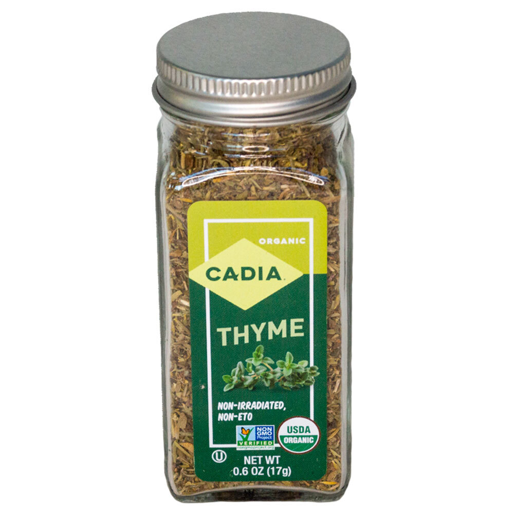 Cadia Organic Thyme Leaves 0.60 Oz.