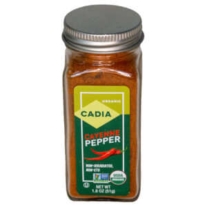 815369016551_1782412728 Cadia Organic Cayenne Pepper 1.8 Oz.