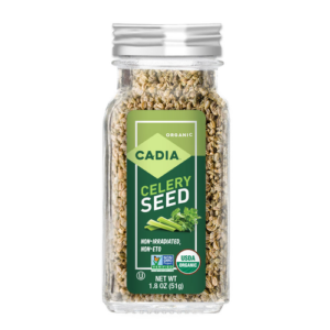 815369016582_1782427963 Cadia Organic Celery Seed 1.8 Oz.